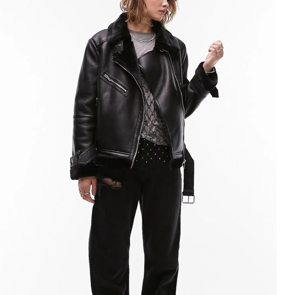 Moto Sherpa Jacket